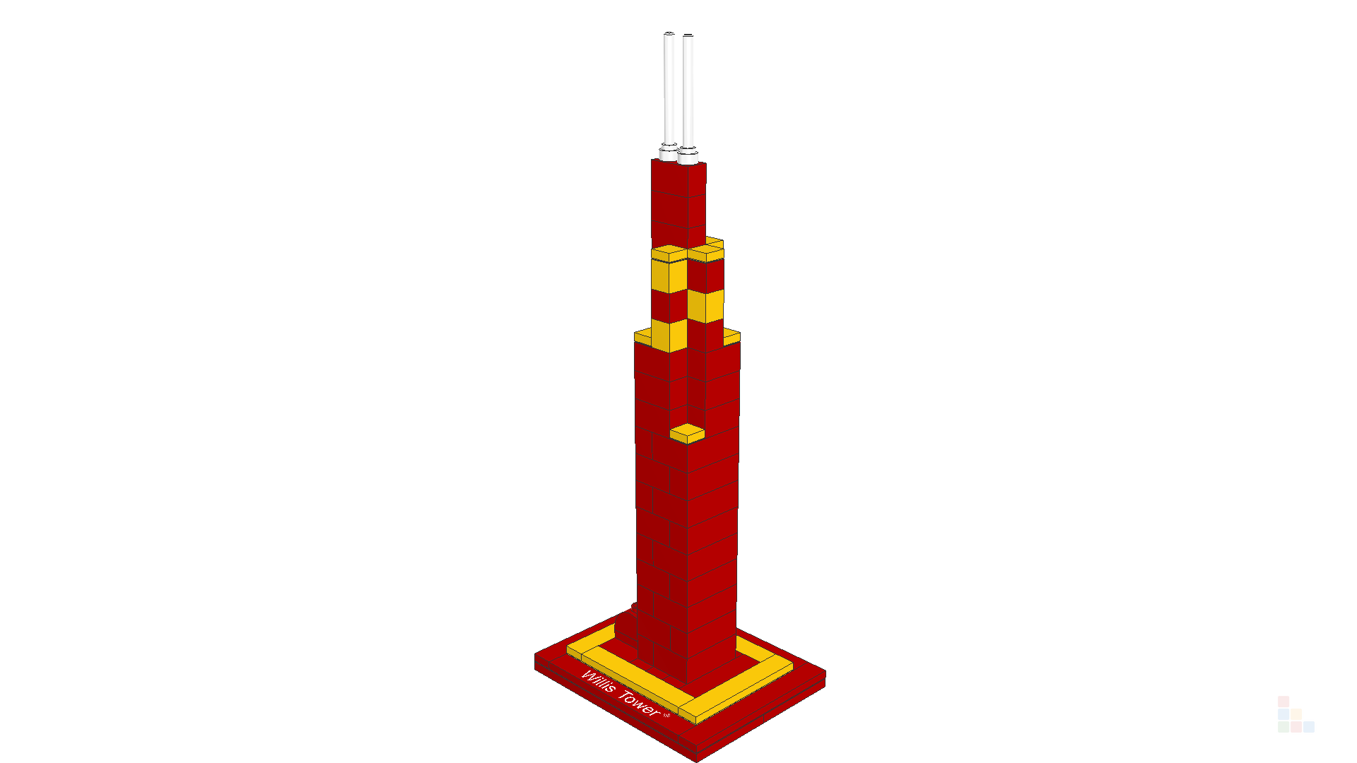Make it red and yellow
