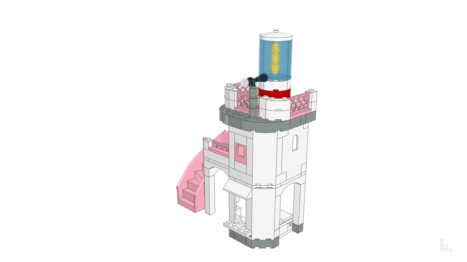 Lighthouse on a cliff